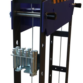 MAMMUTH press pin set with holder for electric workshop presses