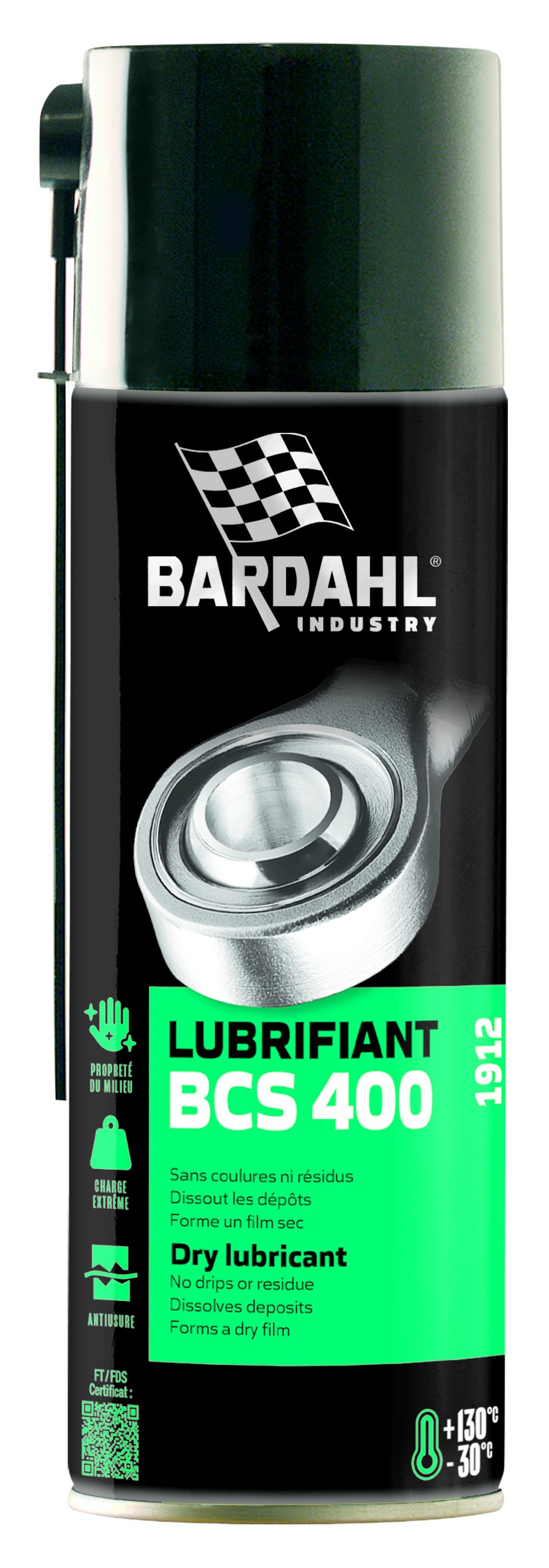 BAR1912-BARDAHL SMEERMIDDEL BCS 400, 500ML