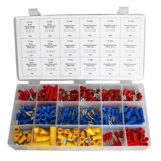 Weber Tools Assortiment geïsoleerde kabelschoenen, 280-delig