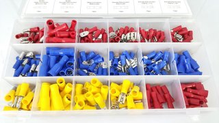 Weber Tools Assortiment geïsoleerde kabelschoenen, 280-delig