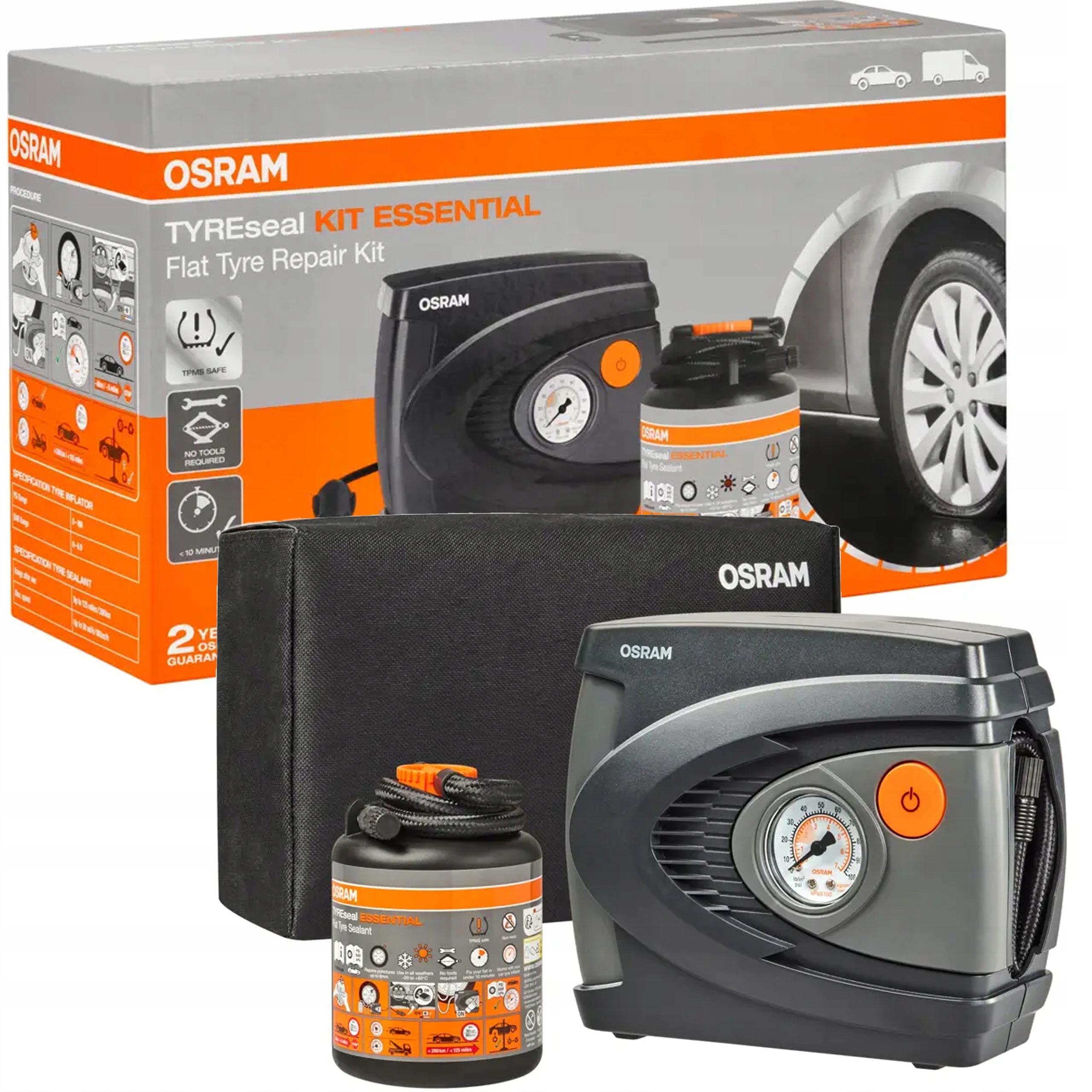 OSRAM OTSK6ESN - OSRAM TYRESEAL ESSENTIAL KIT