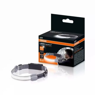 OSRAM LEDinspect Oplaadbare flexibele hoofdlamp, 115lm