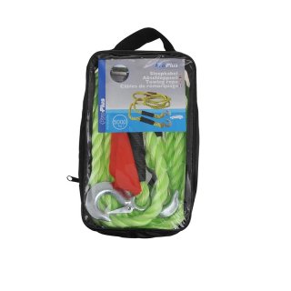 ProPlus sleepkabel met haken 5000 kg met waarschuwingsvlag