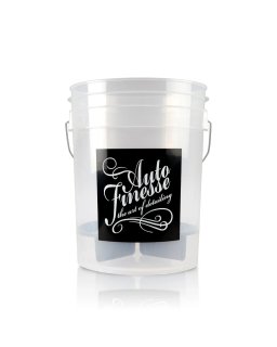 Seau transparent Auto Finesse avec Grit Guard 20 litres