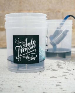 Seau transparent Auto Finesse avec Grit Guard 20 litres