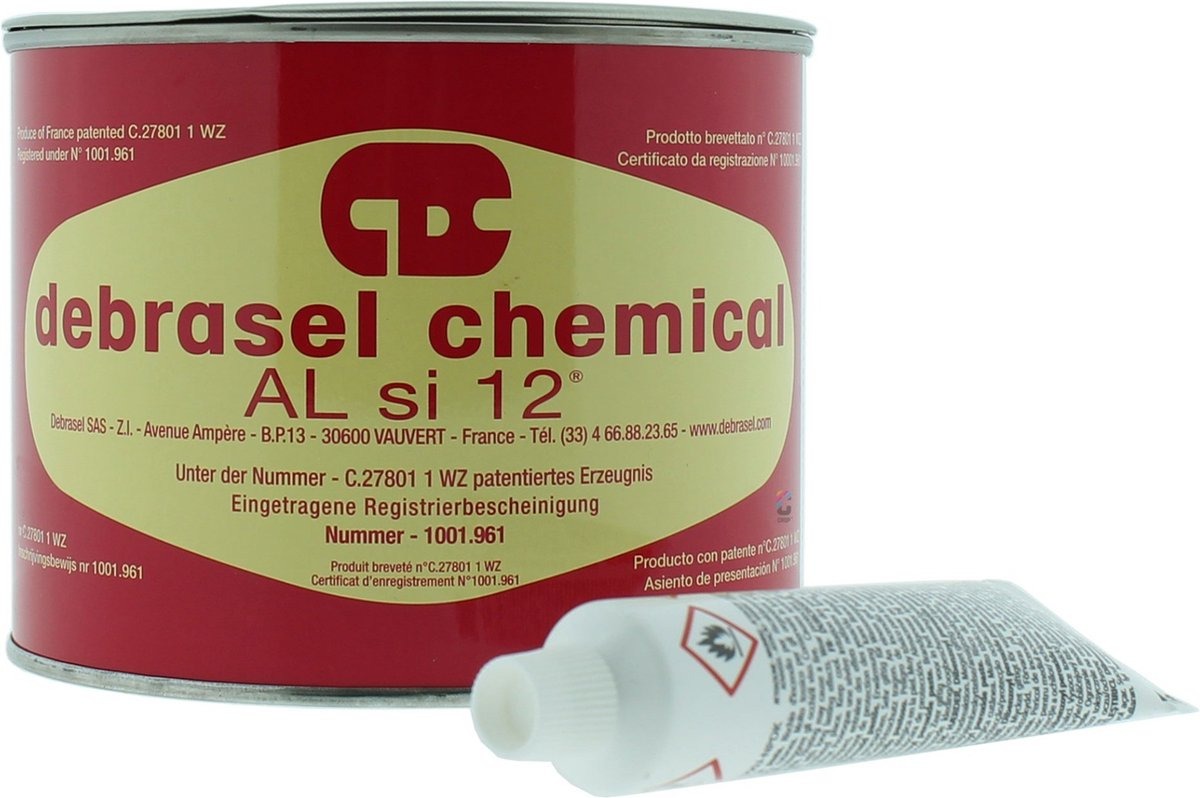 Debrasel Alsi 12 mastic, 1 litre avec durcisseur