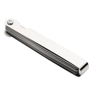 Jeu de jauges d'épaisseur Draper 20 pièces 0,05-1,0mm 100mm de long