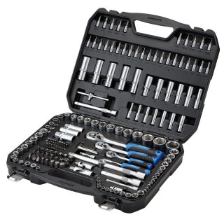 Coffret de douilles Draper 1/4" + 3/8" + 1/2" 188 pièces avec douilles HI-TORQ®