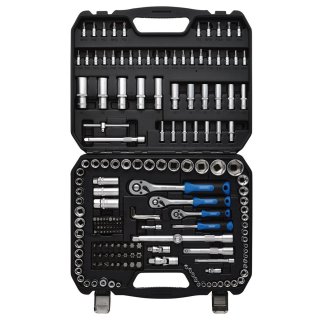 Coffret de douilles Draper 1/4" + 3/8" + 1/2" 188 pièces avec douilles HI-TORQ®
