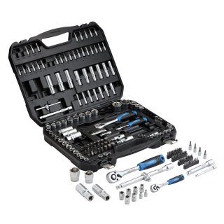 Coffret de douilles Draper 1/4" + 3/8" + 1/2" 188 pièces avec douilles HI-TORQ®