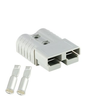 HIGH TECH PARTS batterijstekker 350A grijs voor 70mm² kabels