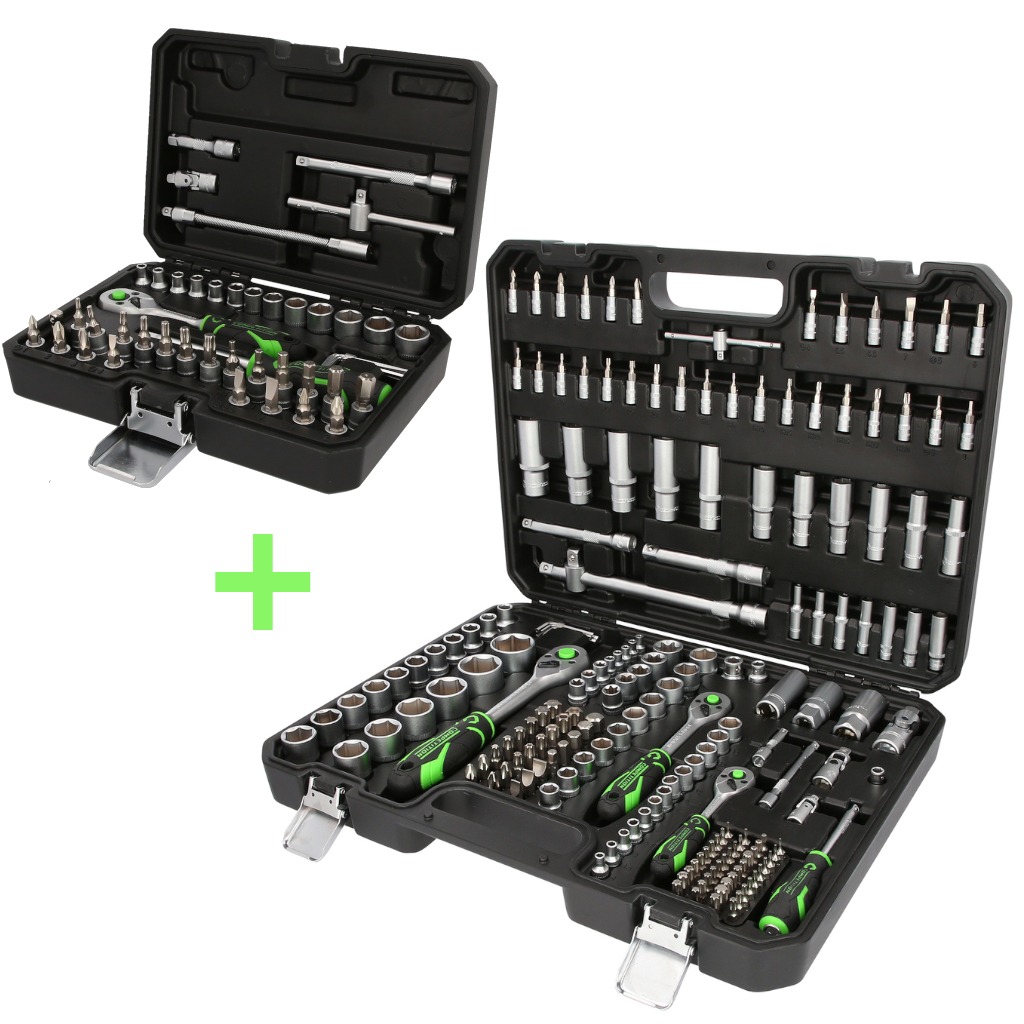 KS Tools XXL Promotion Competition socket set 191-piece with free 48-piece set