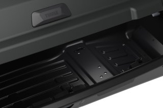 Coffre d’attelage rigide Thule Santu 260L pour porte-vélos