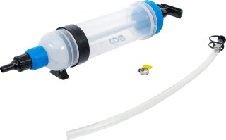 BGS Technic transparent hand pump for automotive fluids 1500 ml