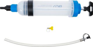 BGS Technic transparent hand pump for automotive fluids 1500 ml