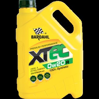 Bardahl 0w20 Xtec R engine oil, 5 liters