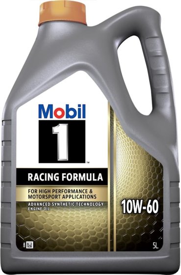 Mobil 1 10W-60 Racing Formula motorolie 5 liter