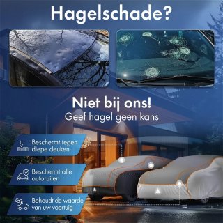 WALSER Perma Protect hail protection car cover size 3 425-474 cm