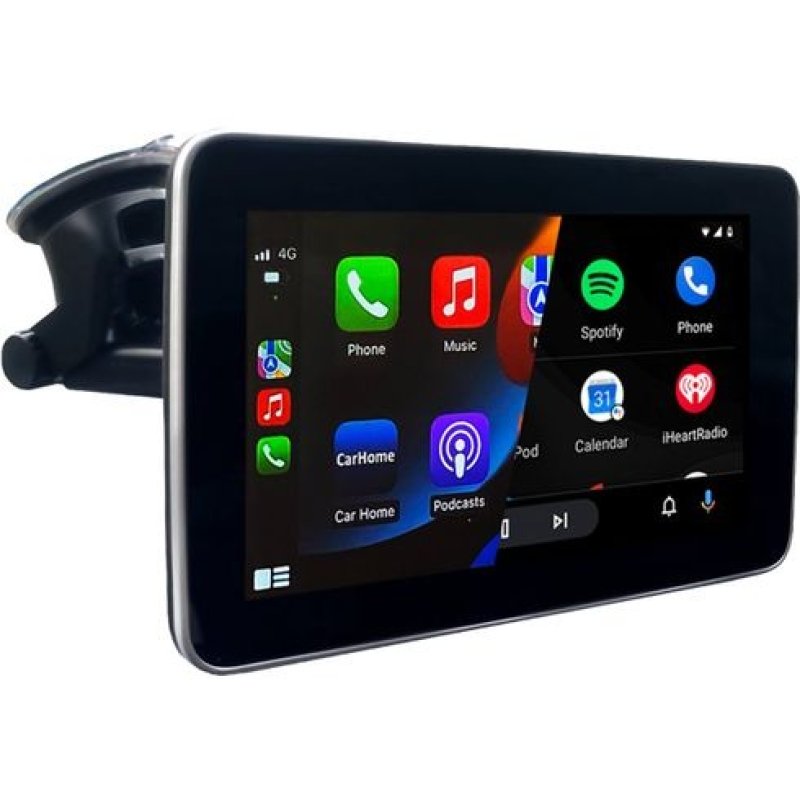 AutoSky APID301 7 inch wireless CarPlay & Android Auto screen