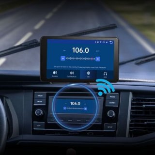 AutoSky APID301 7 inch wireless CarPlay & Android Auto screen