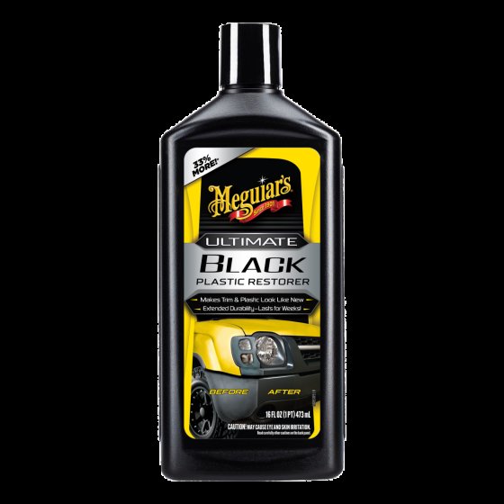 Meguiar's Ultimate Black Plastic Restorer, 473 ml