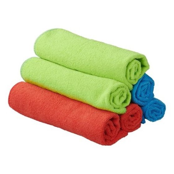 GECKO lot de chiffons en microfibre 40x30 cm (6 pièces)