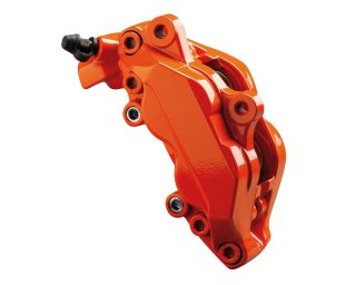 FOLIATEC Brake Caliper Paint Set Flame Orange 3 components