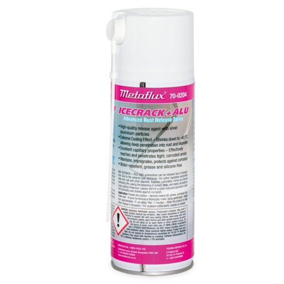METAFLUX Icecrack + Alu rust-loosening spray -40°C 400 ml