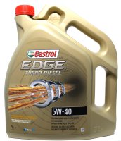 CASTROL Motorolie Edge 5w40 Td, 5l