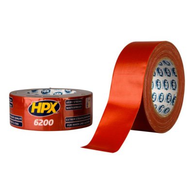 HPX Duct Tape Rood 50mmx25m
