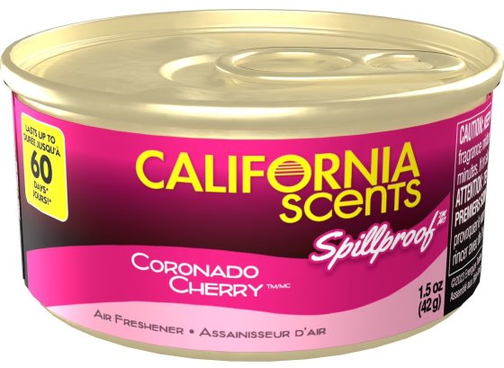 California Car Scents air freshener can Coronado Cherry