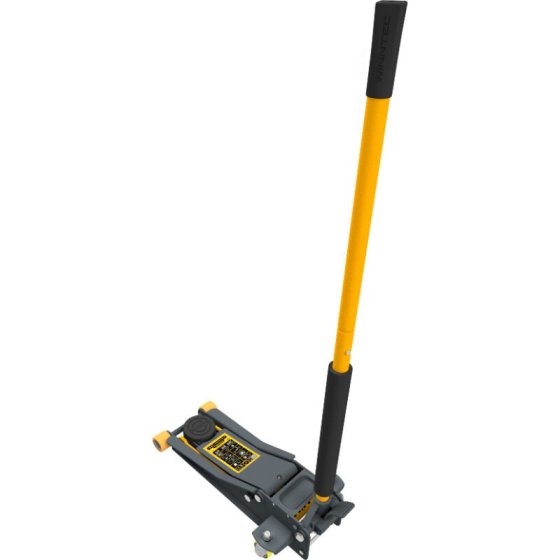 Cric rouleur ultrabas Winntec 3 tonnes avec pédale au pied Y420333+