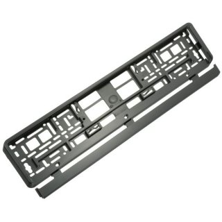 Click-in license plate holder for Euro plate, 522 x 110 mm