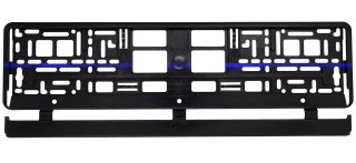 Click-in license plate holder for Euro plate, 522 x 110 mm