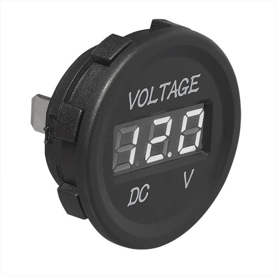 ProPlus voltmètre numérique encastrable 6-30V Ø 28 mm