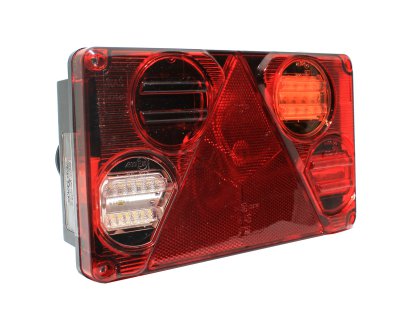 Taillight 393-was In Led, 6f, Right, 12/24v