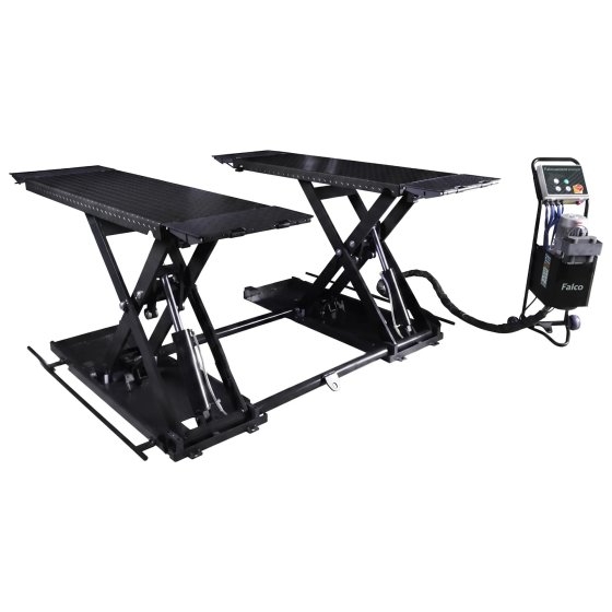 FALCO SOLLEVATORI schaarbrug VL75F230B extra laag 3000kg 230V
