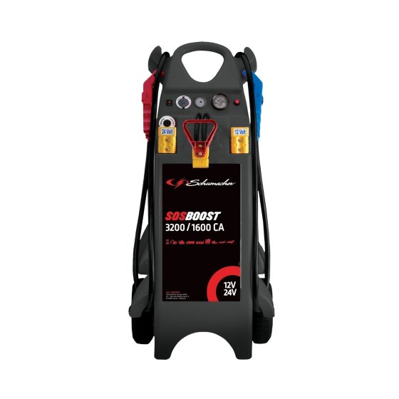 Schumacher SOS Boost Mobile 12/24V 3200/1600CA krachtige startbooster