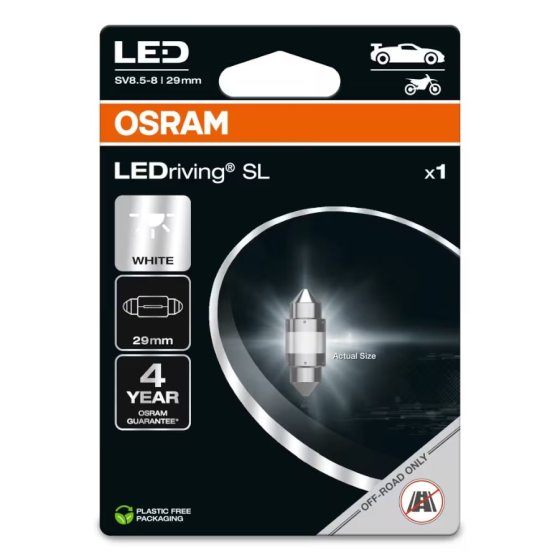 OSRAM LEDriving SL C5W lampe LED 36 mm 12V 6000K blanc (1 pce)