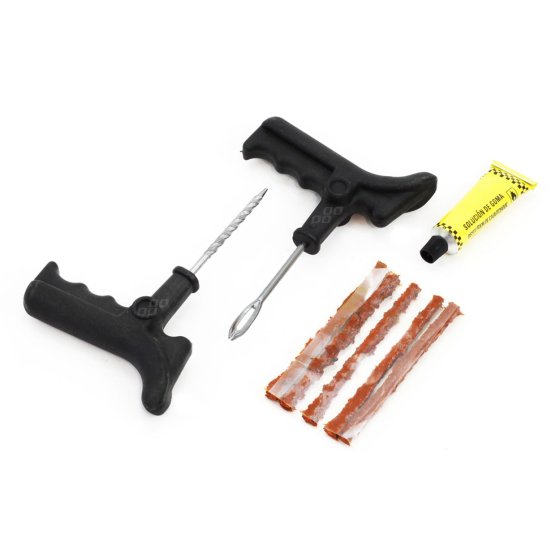 AMIO bandenreparatieset voor tubeless banden 6-delig