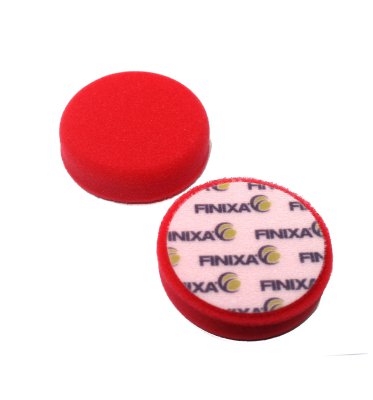 FINIXA Polishing pad red 'hard', Ø80mm, 2 Pieces