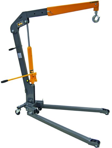 WINNTEC Y440104 opvouwbare werkplaatskraan 1 ton met snellift