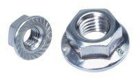 Hexagon Flange Nut With Serration M5 (50pcs)