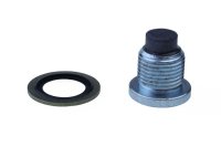 Sump plug M18x1,5 + Magnet Citroen, Peugeot, Renault + Ring (1)