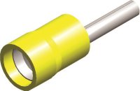 Kabelschoen Man Pin Geel 2,8mm (5st)