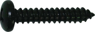 Plate screw black round head 2,9x13 (20pcs)