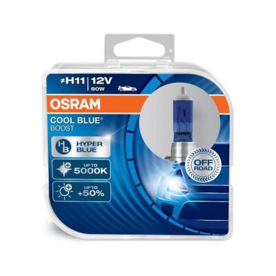 OSRAM H11 lamp set Cool Blue Boost 12v 80w + 50%