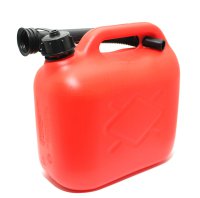Jerry Can Red 5l For Unleaded Petrol