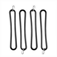 PROPLUS Tensioning rubber 200mm with S-hook (4 Pieces)
