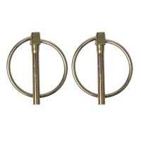 PROPLUS Lock Pin With Ring 4,5mm (2 Pieces)